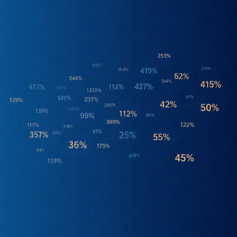 Editorial banner of floating financial figures and NSE ticker fragments on an indigo gradient